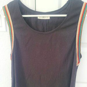 Natural Life black top with shiny sides